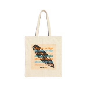 Sticker Fridge Logo Cotton Canvas Tote Bag